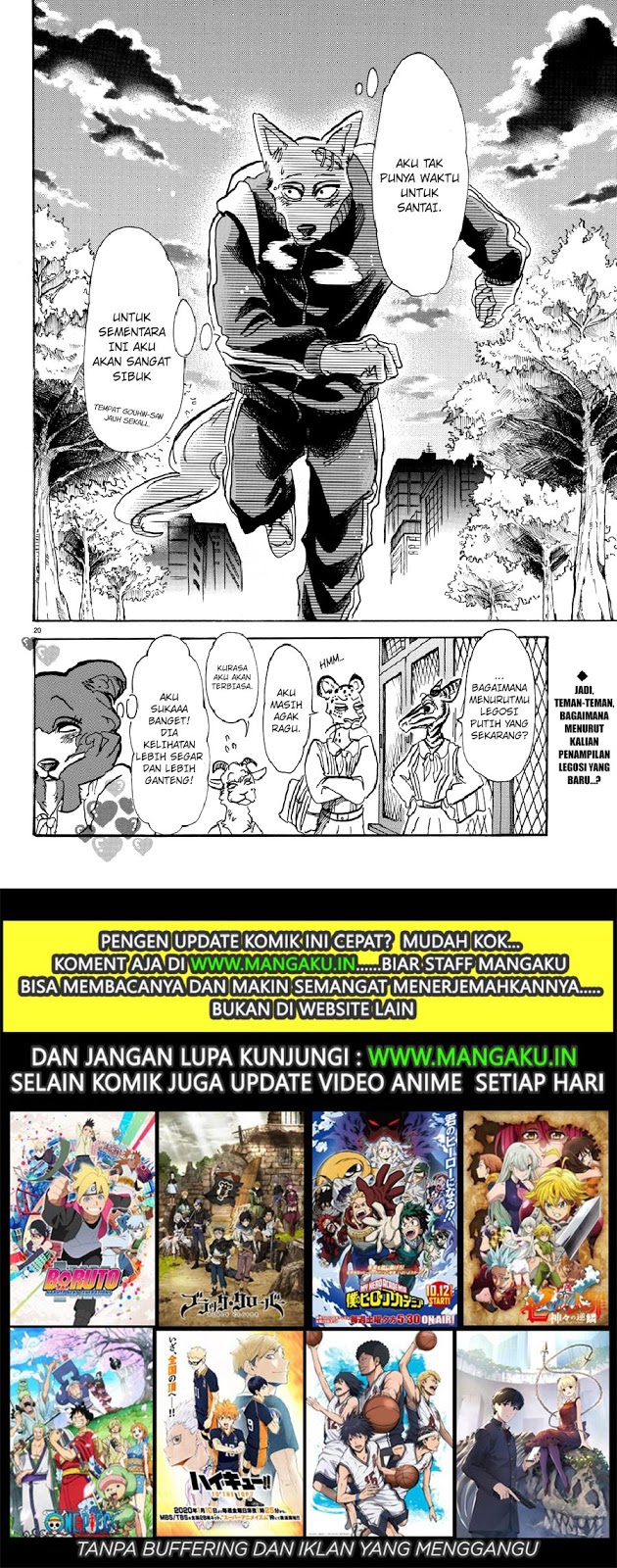 Beastars Chapter 62 Gambar 21