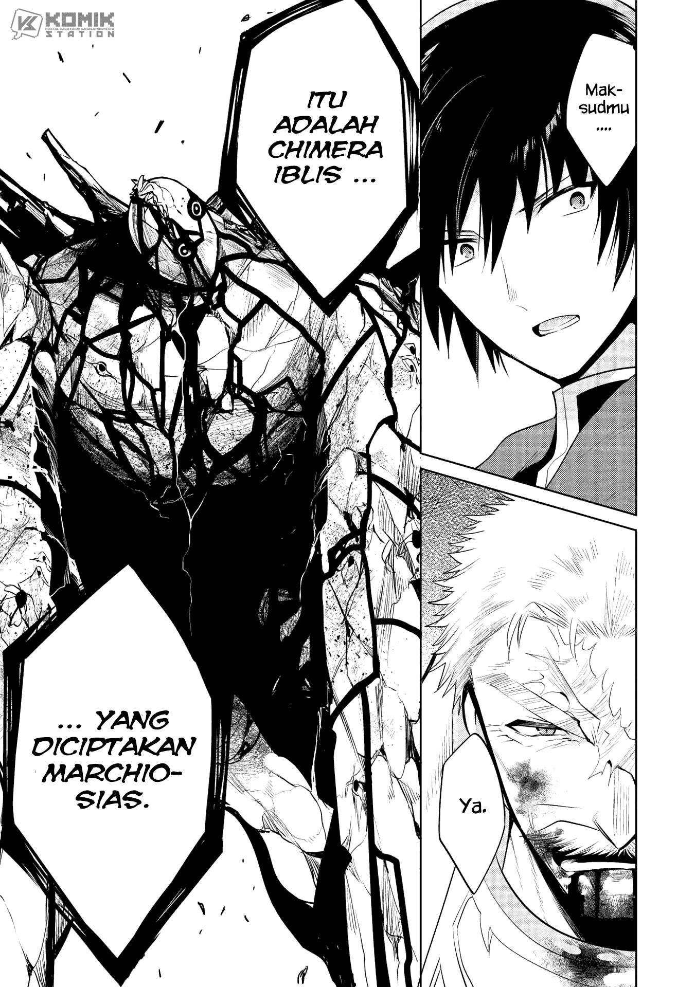 Maou no Ore ga Dorei Elf wo Yome ni Shitanda ga, Dou Medereba Ii? Chapter 22 Gambar 39