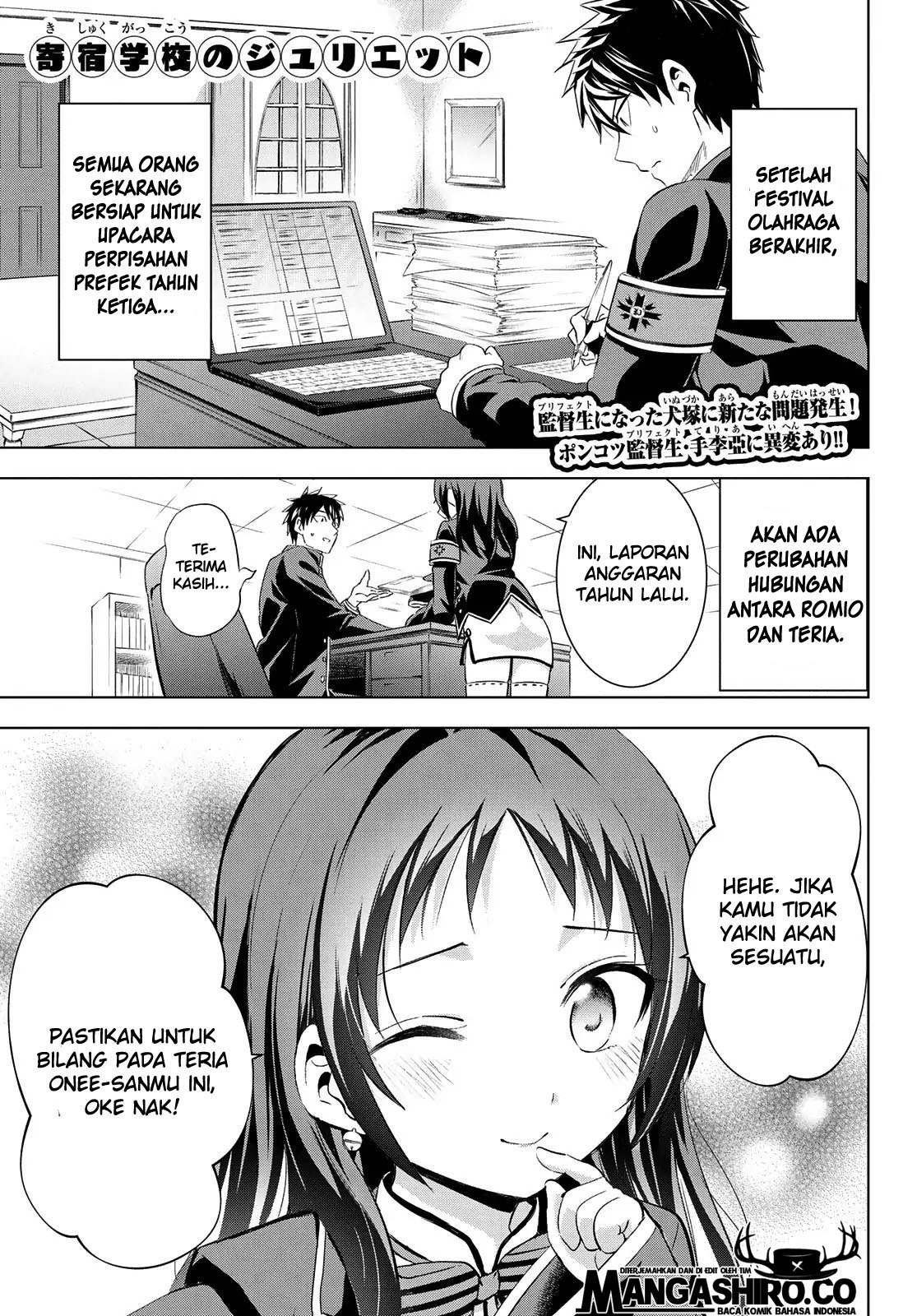 Baca Manga Kishuku Gakkou no Juliet Chapter 97 Gambar 2