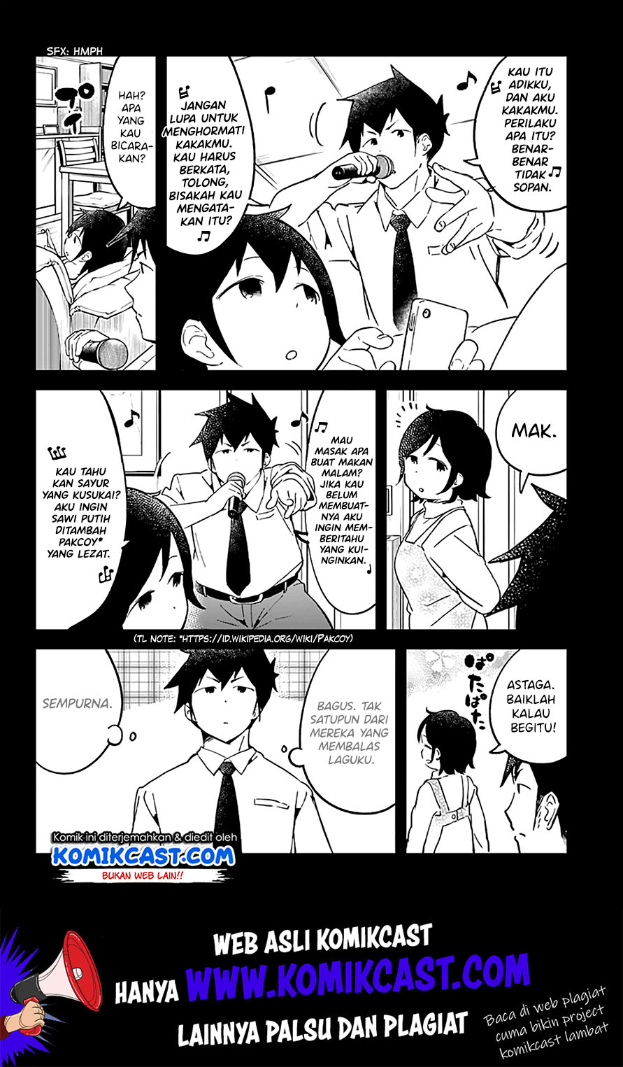 Aharen-san wa Hakarenai Chapter 24 Gambar 11