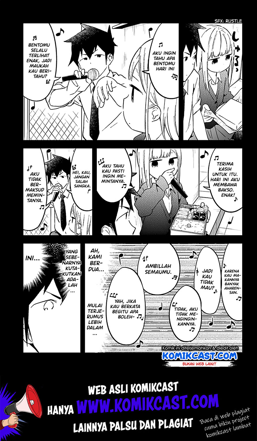 Aharen-san wa Hakarenai Chapter 24 Gambar 14