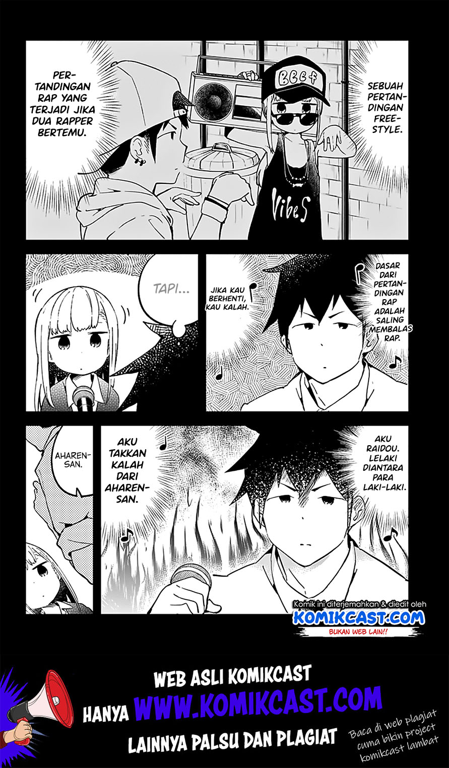 Aharen-san wa Hakarenai Chapter 24 Gambar 15