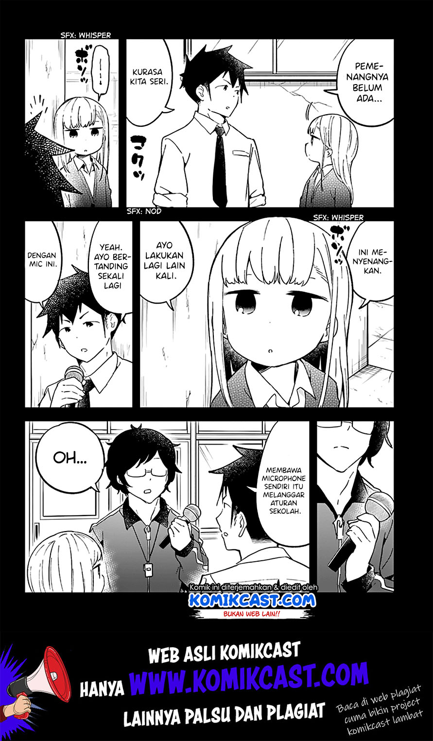 Aharen-san wa Hakarenai Chapter 24 Gambar 17