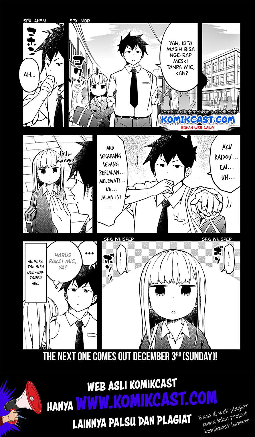 Aharen-san wa Hakarenai Chapter 24 Gambar 18