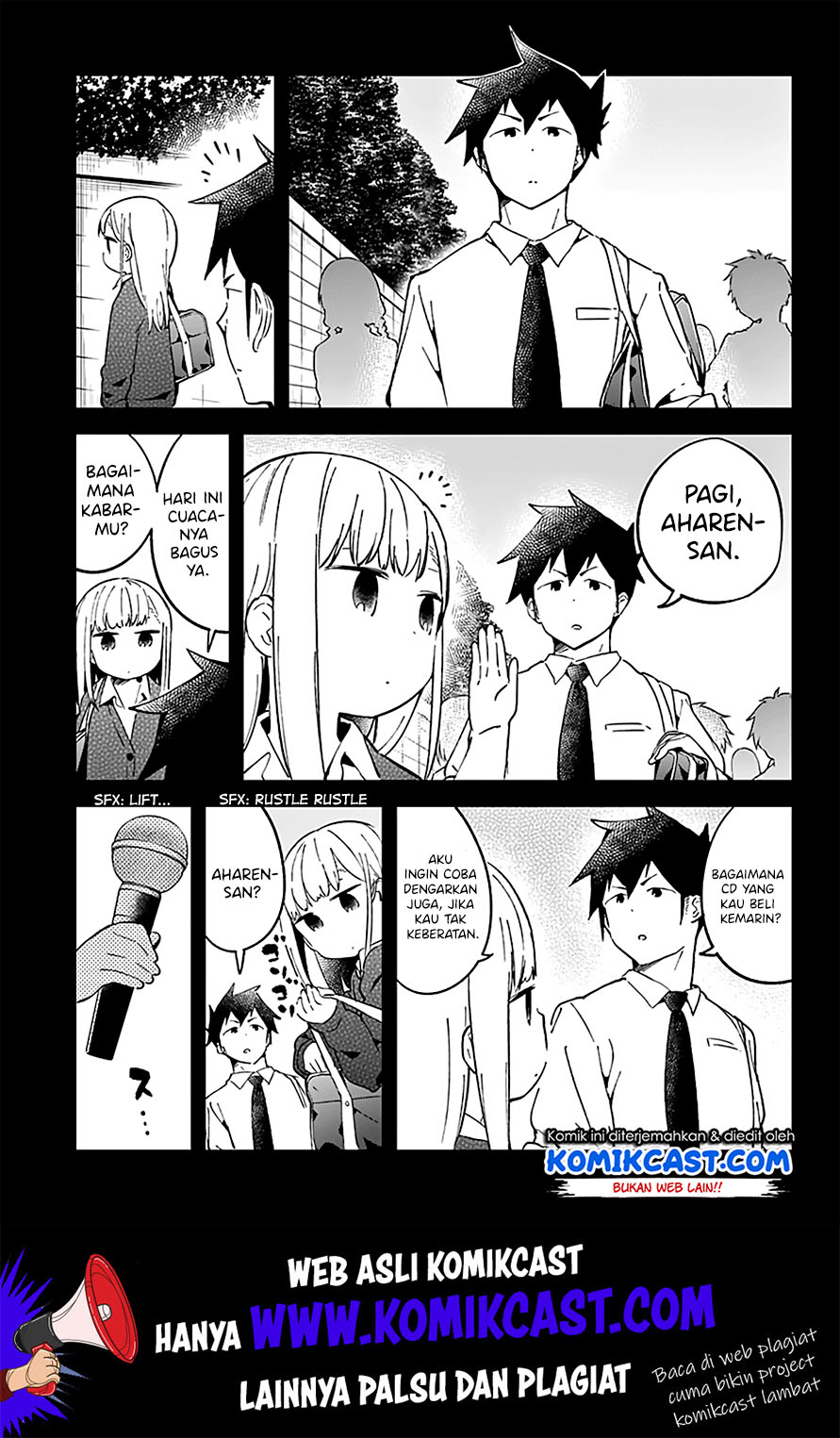 Aharen-san wa Hakarenai Chapter 24 Gambar 6