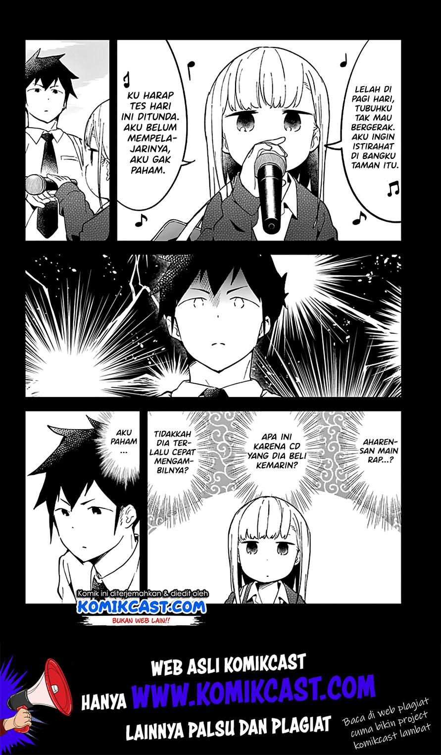 Aharen-san wa Hakarenai Chapter 24 Gambar 7