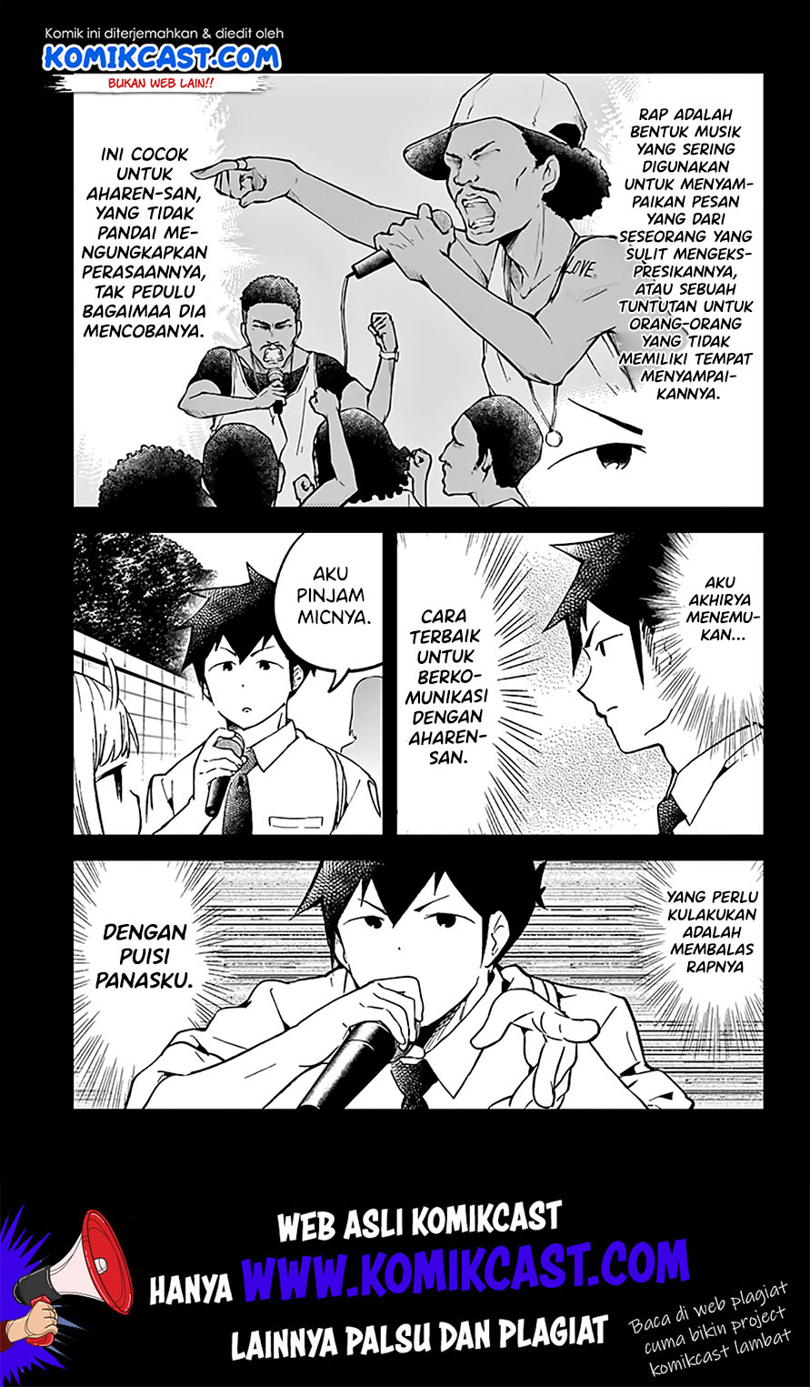 Aharen-san wa Hakarenai Chapter 24 Gambar 8