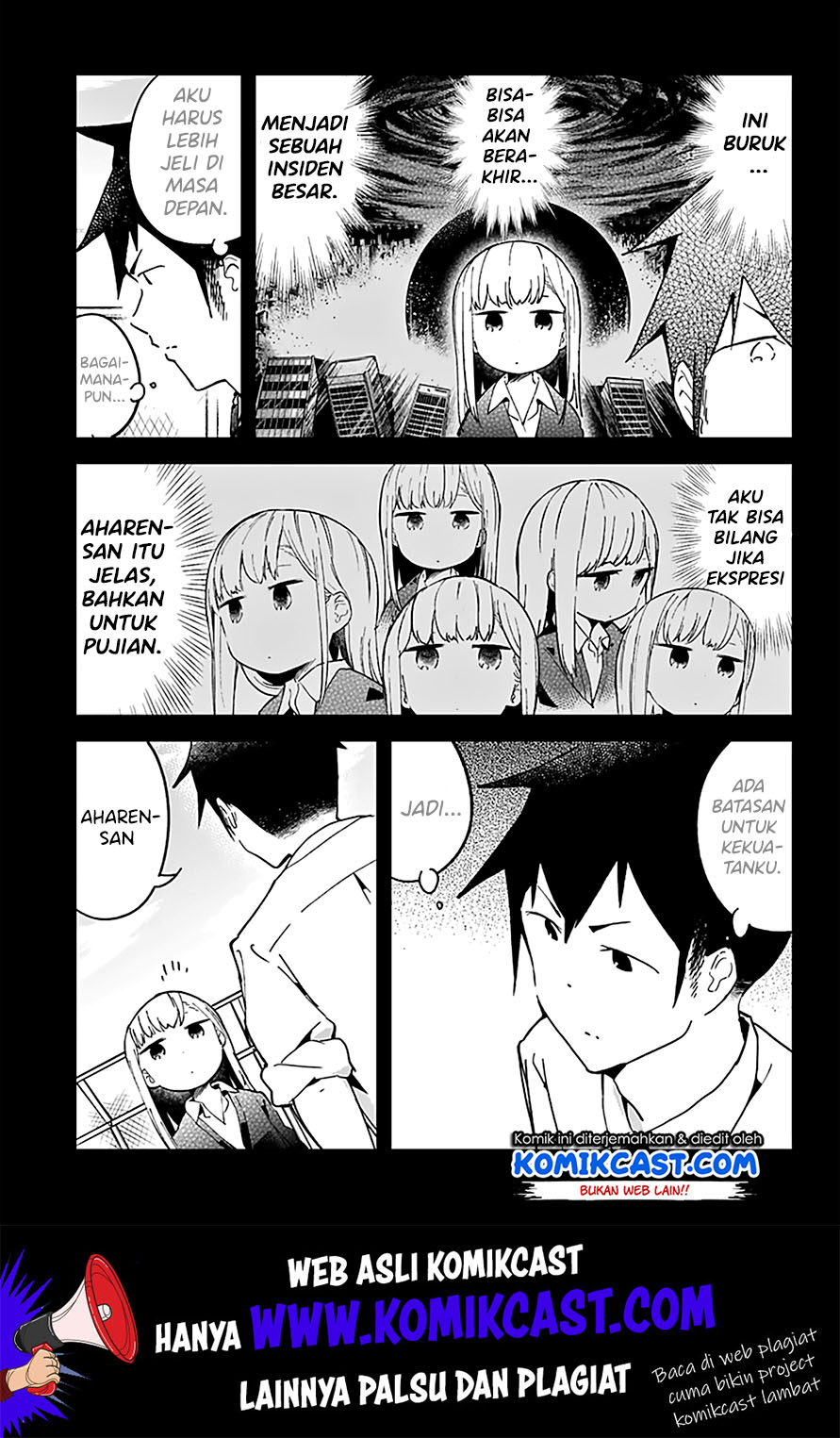 Aharen-san wa Hakarenai Chapter 23 Gambar 7