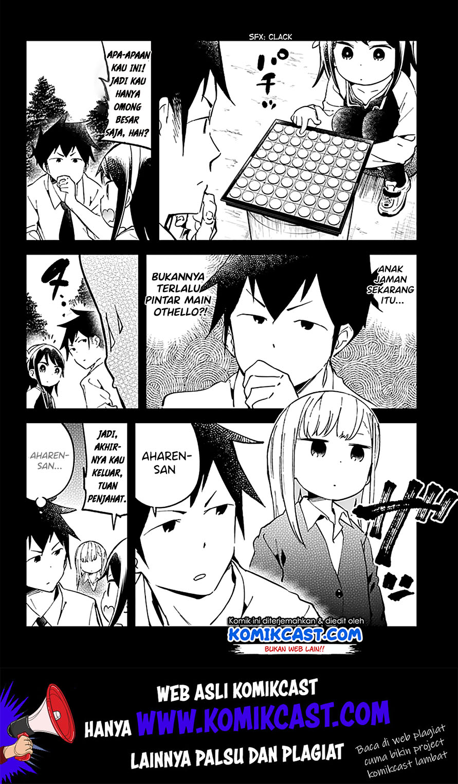 Aharen-san wa Hakarenai Chapter 22 Gambar 12