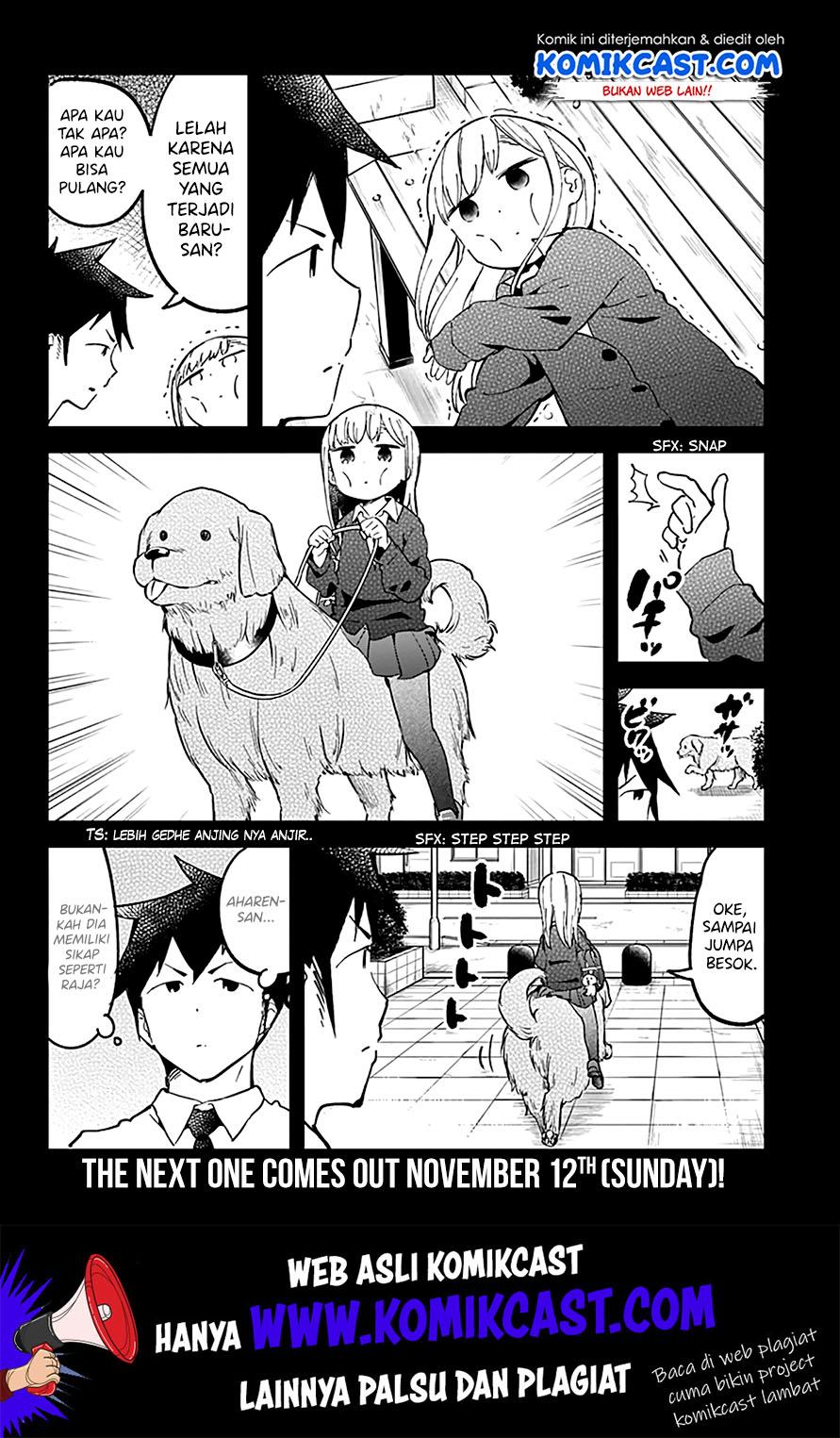 Aharen-san wa Hakarenai Chapter 22 Gambar 18