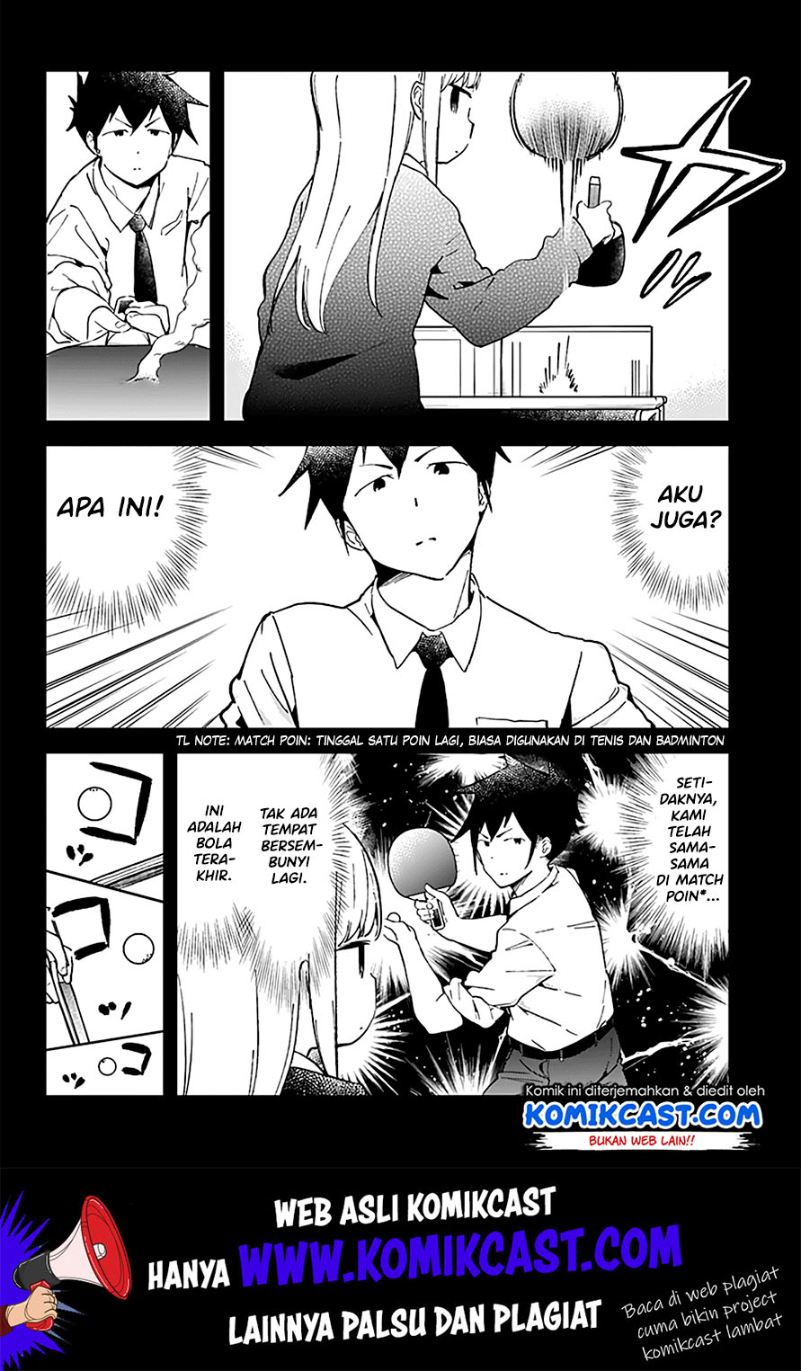 Aharen-san wa Hakarenai Chapter 21 Gambar 14