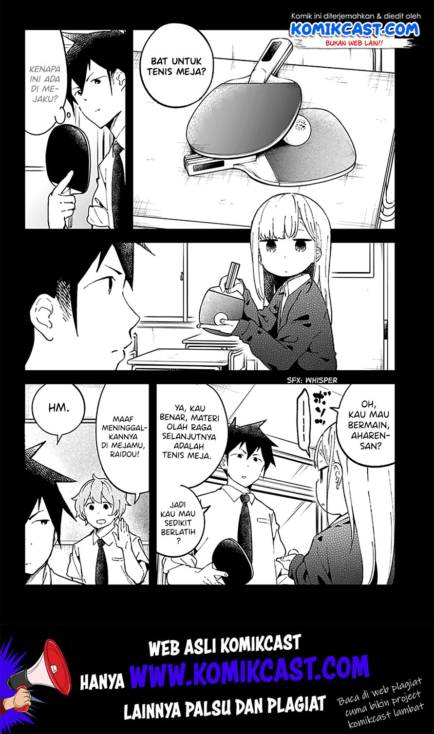 Aharen-san wa Hakarenai Chapter 21 Gambar 4