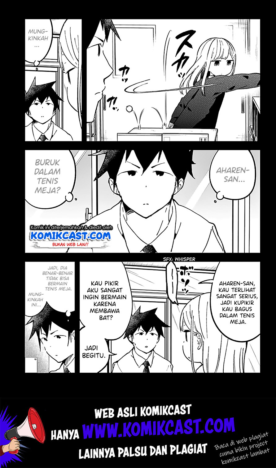 Aharen-san wa Hakarenai Chapter 21 Gambar 7