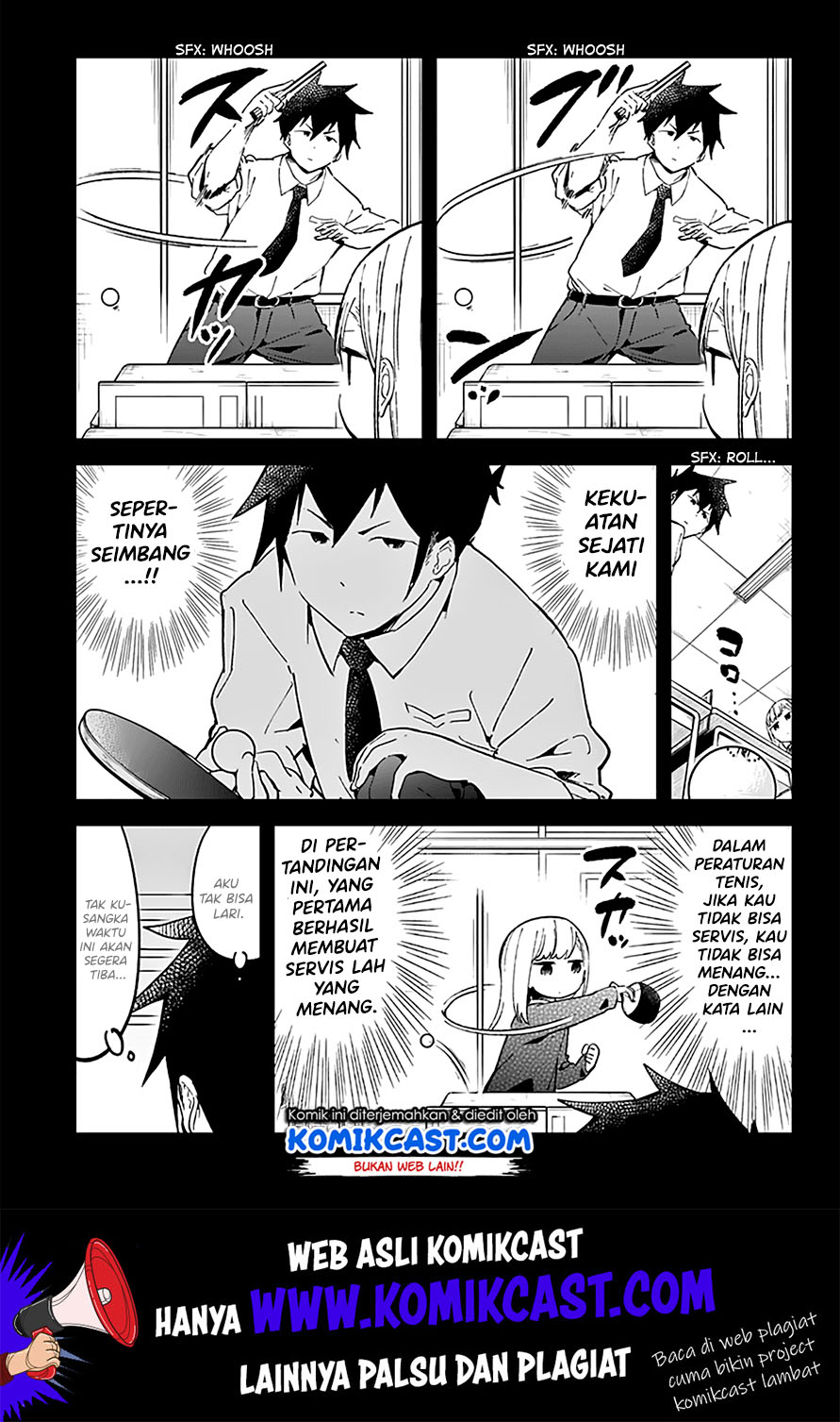 Aharen-san wa Hakarenai Chapter 21 Gambar 9