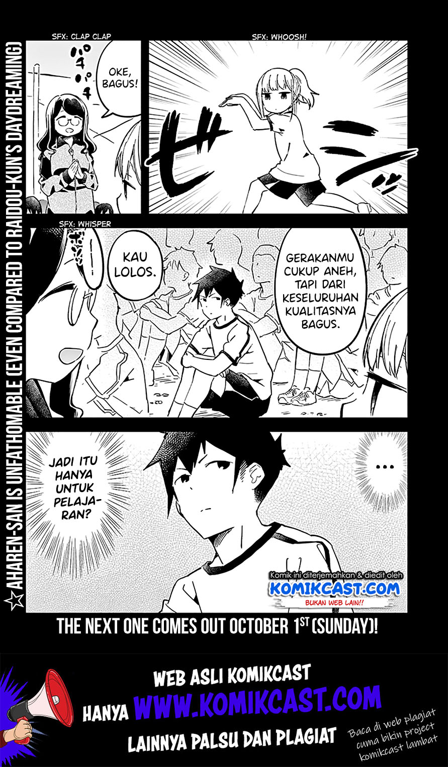 Aharen-san wa Hakarenai Chapter 19 Gambar 14