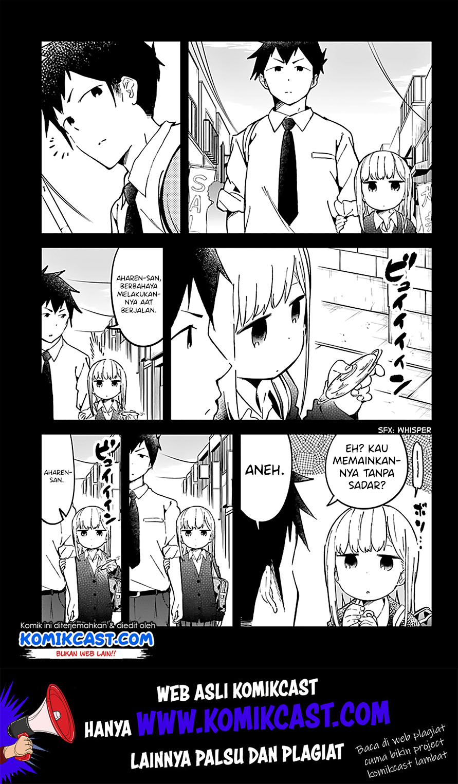 Aharen-san wa Hakarenai Chapter 18 Gambar 13