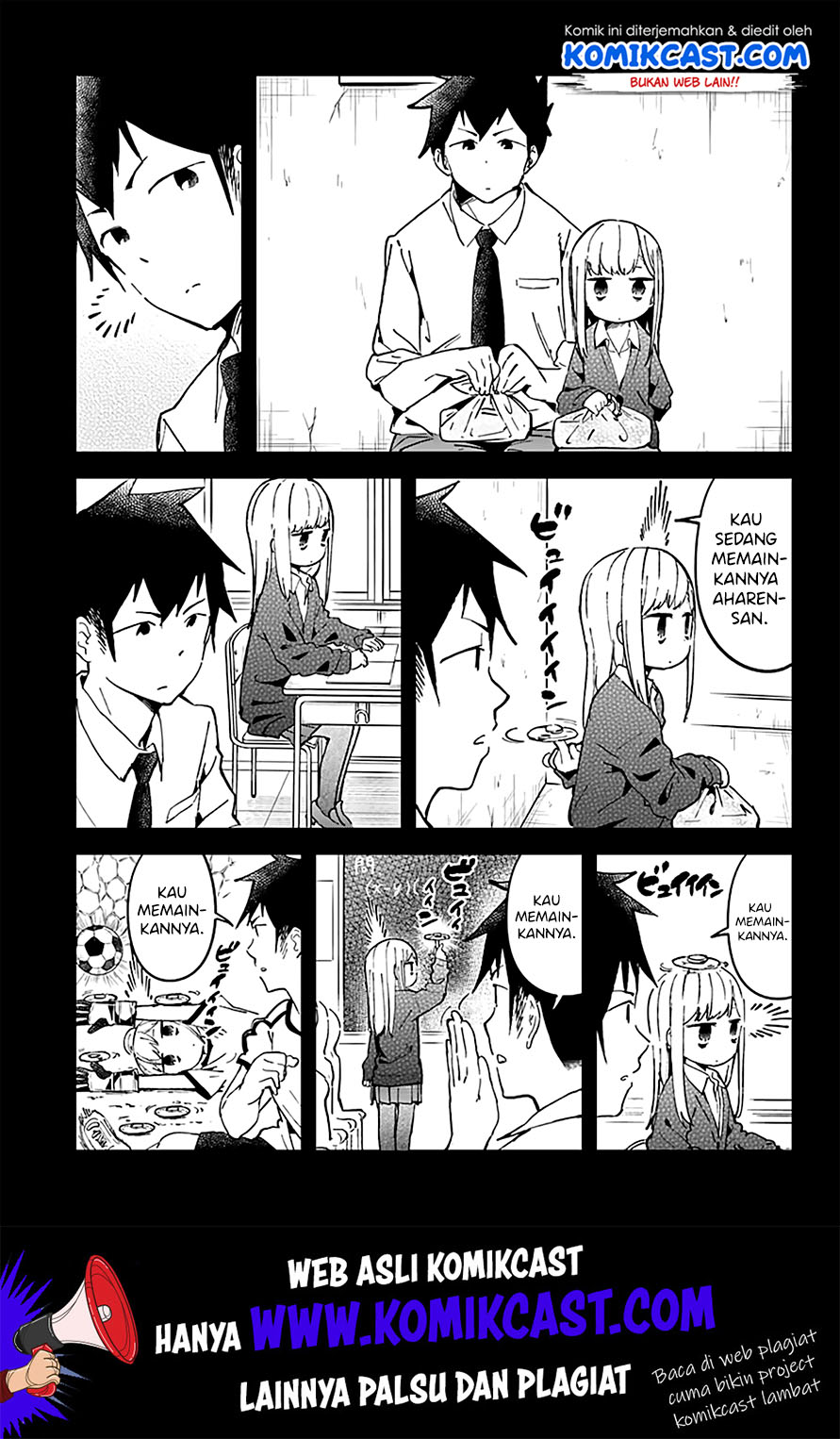 Aharen-san wa Hakarenai Chapter 18 Gambar 15