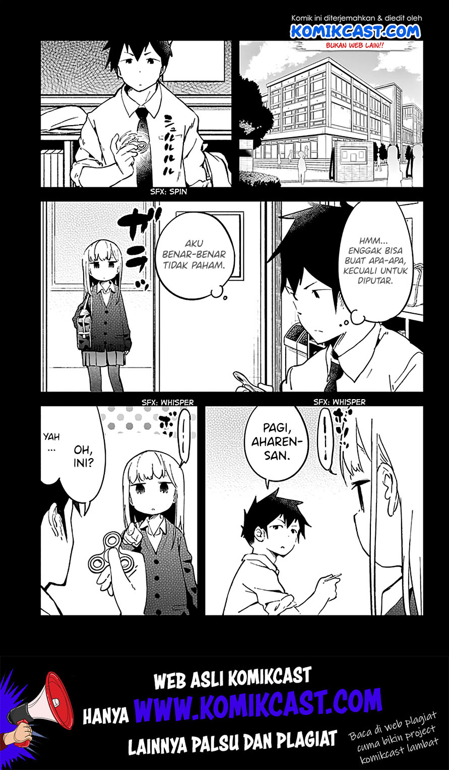 Aharen-san wa Hakarenai Chapter 18 Gambar 5