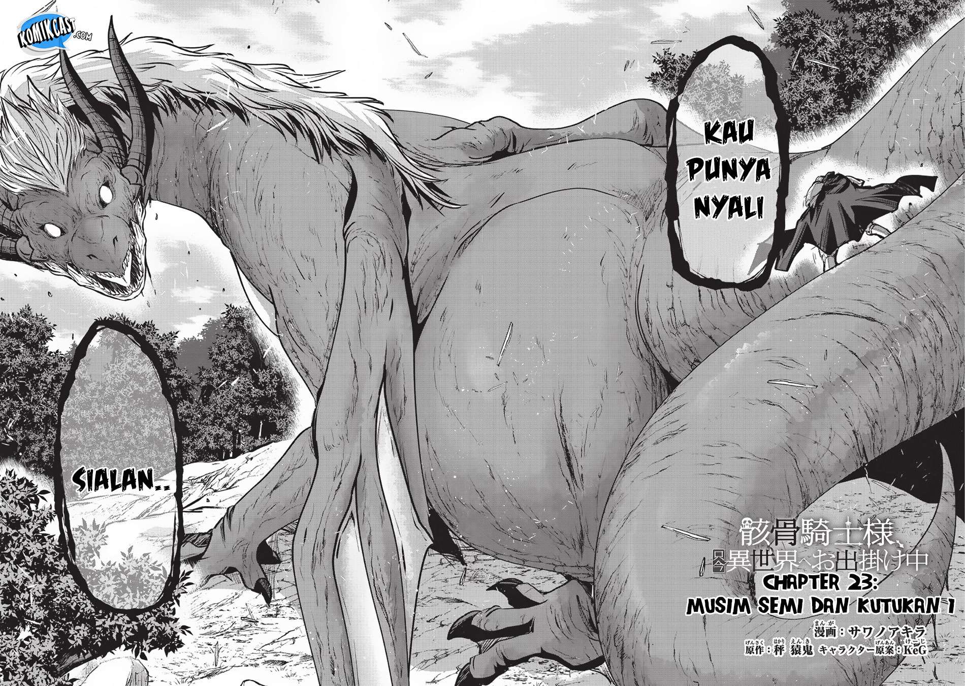 Gaikotsu Kishi-sama, Tadaima Isekai e Odekake-chuu Chapter 23 Gambar 4