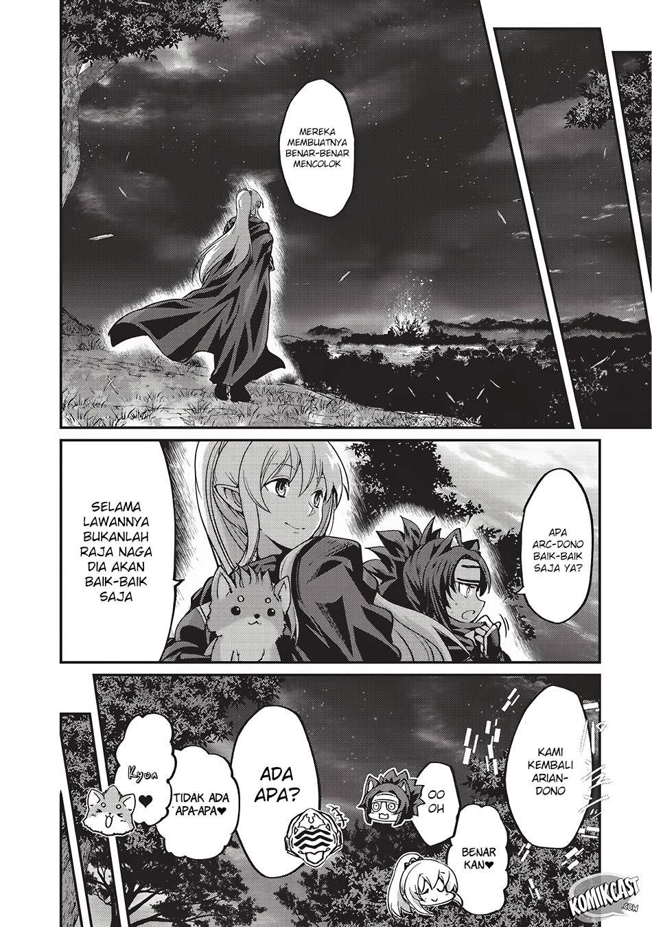 Gaikotsu Kishi-sama, Tadaima Isekai e Odekake-chuu Chapter 14 Gambar 22