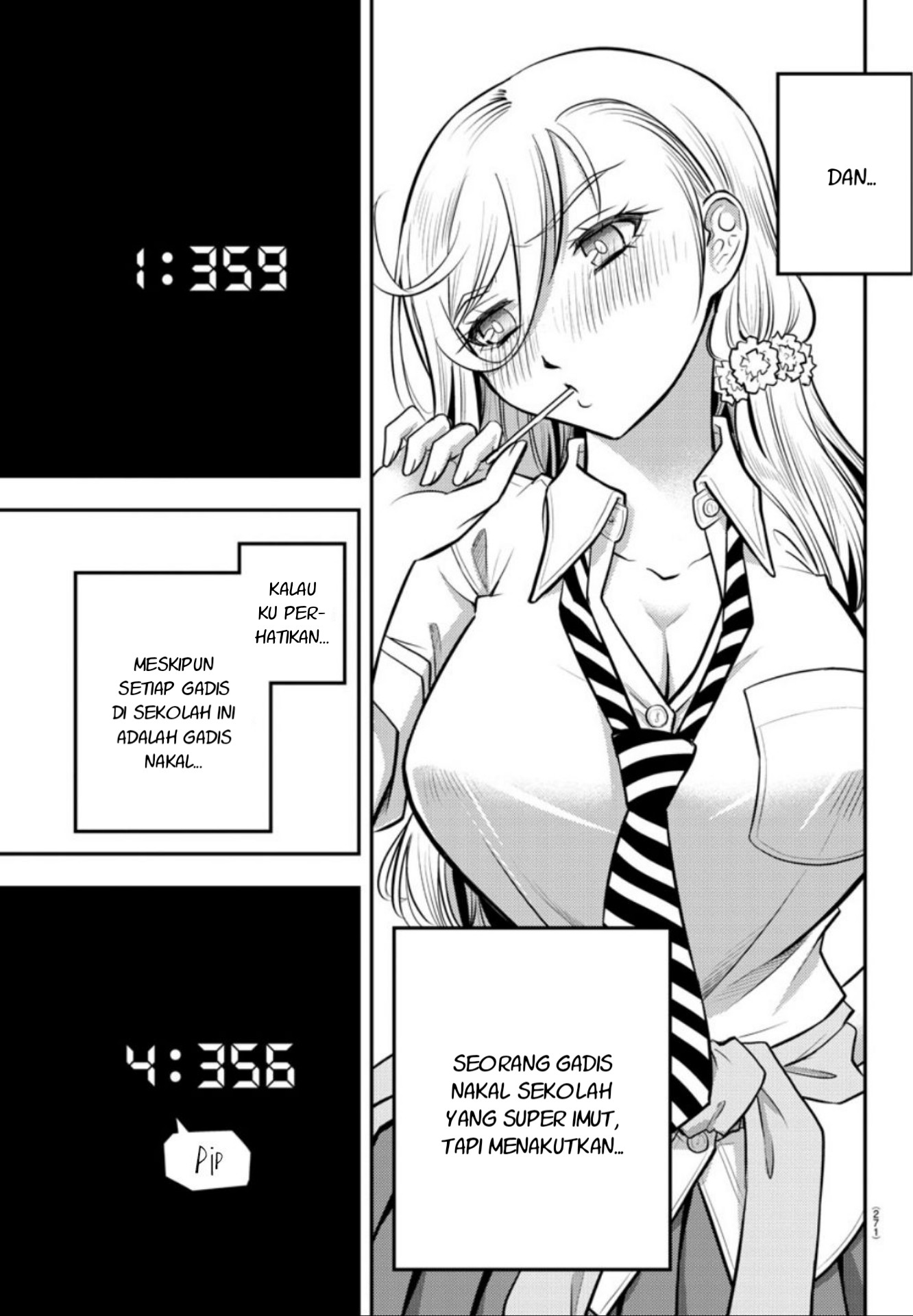 Yankee JK Kuzuhana-chan Chapter 7 Gambar 19