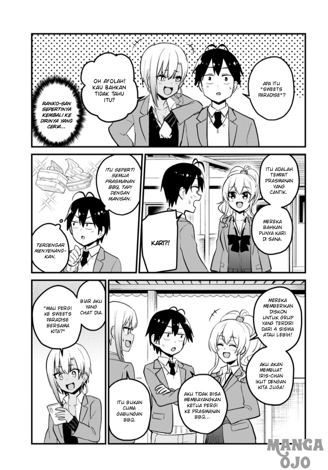 Hajimete no Gal Chapter 90 Gambar 4