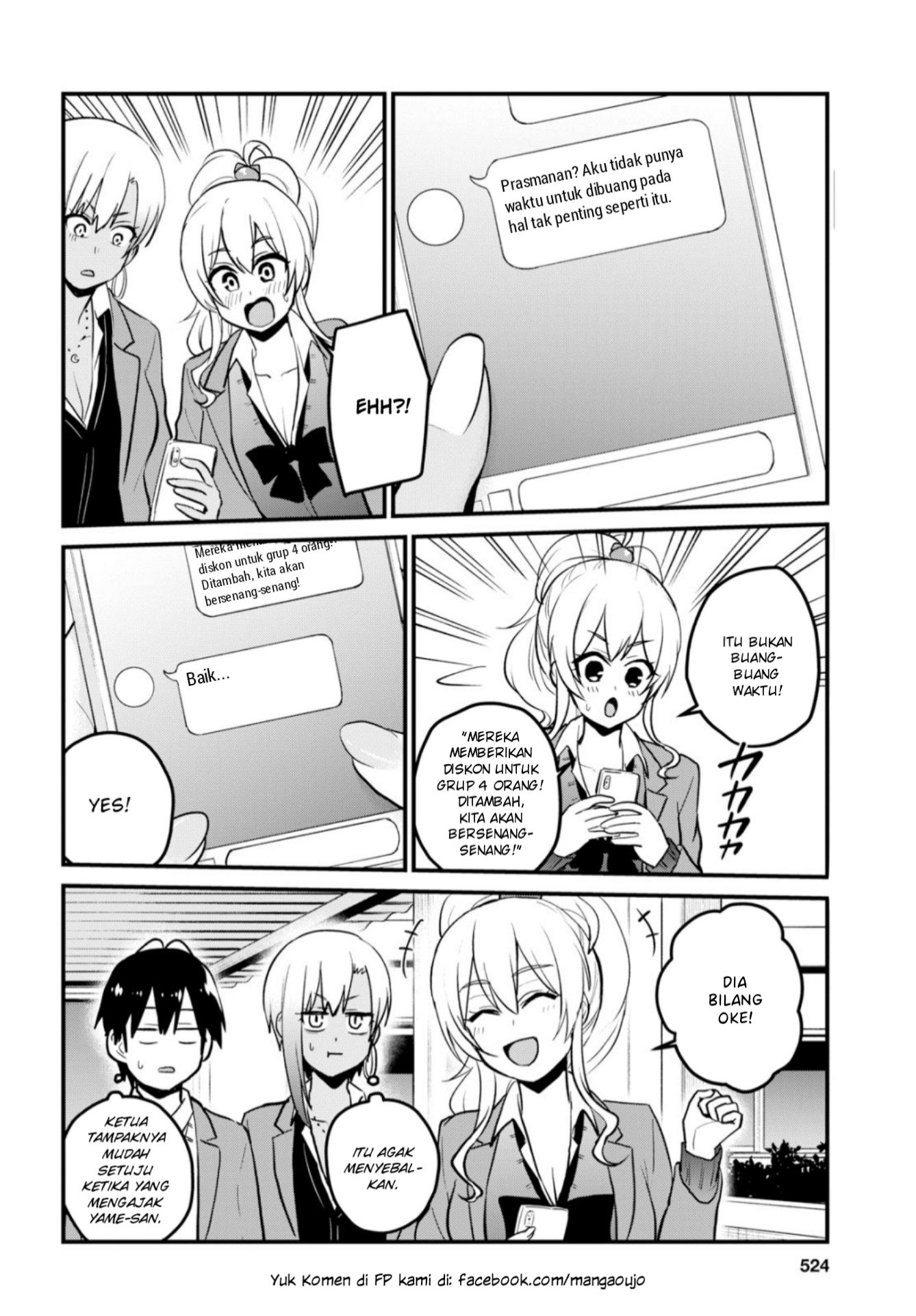 Hajimete no Gal Chapter 90 Gambar 5