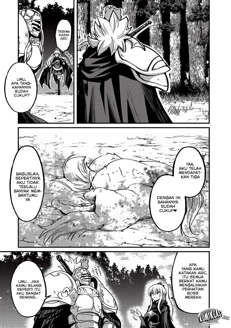 Gaikotsu Kishi-sama, Tadaima Isekai e Odekake-chuu Chapter 11 Gambar 24