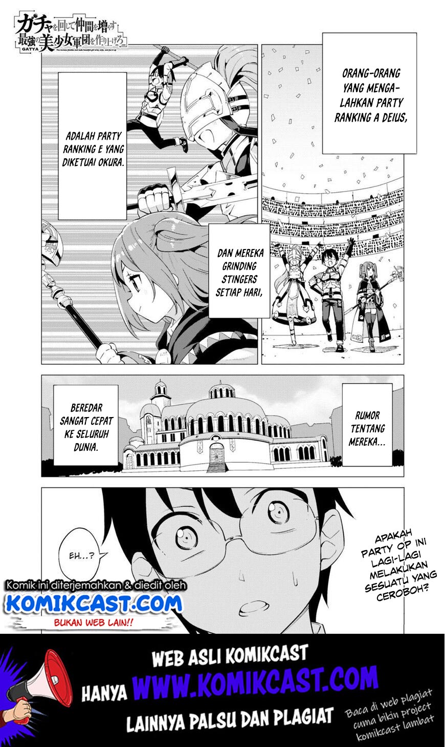 Baca Manga Gacha wo Mawashite Nakama wo Fuyasu Saikyou no Bishoujo Gundan wo Tsukuriagero Chapter 14 Gambar 2