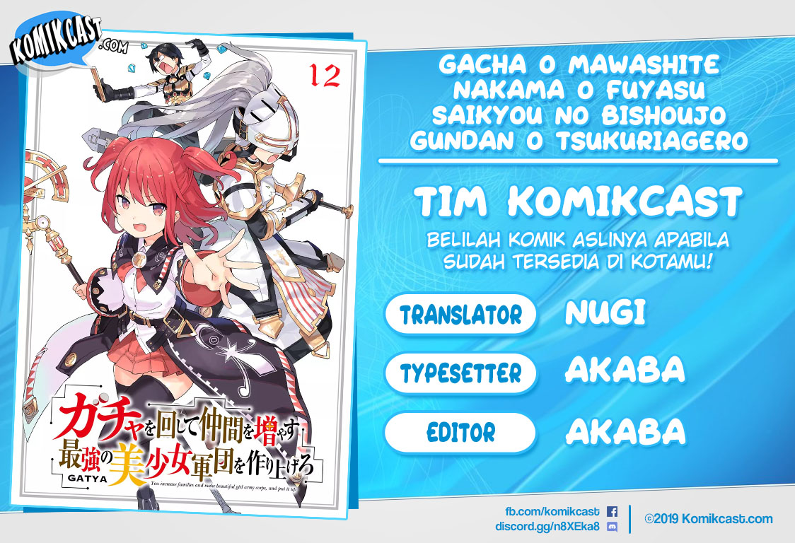 Baca Komik Gacha wo Mawashite Nakama wo Fuyasu Saikyou no Bishoujo Gundan wo Tsukuriagero Chapter 12 Gambar 1