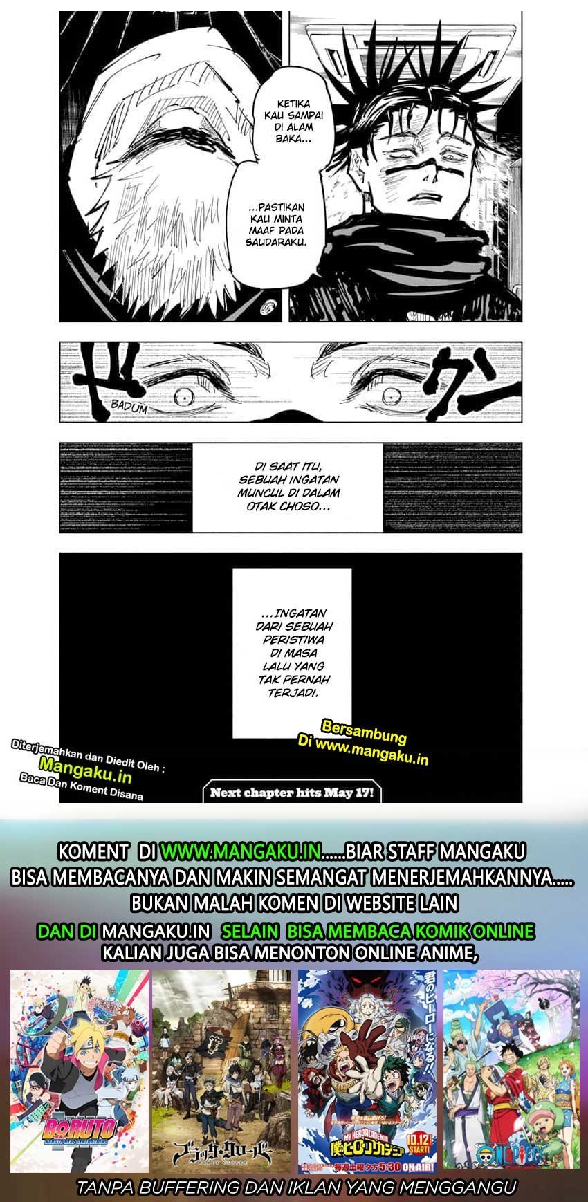 Jujutsu Kaisen Chapter 105 Gambar 20