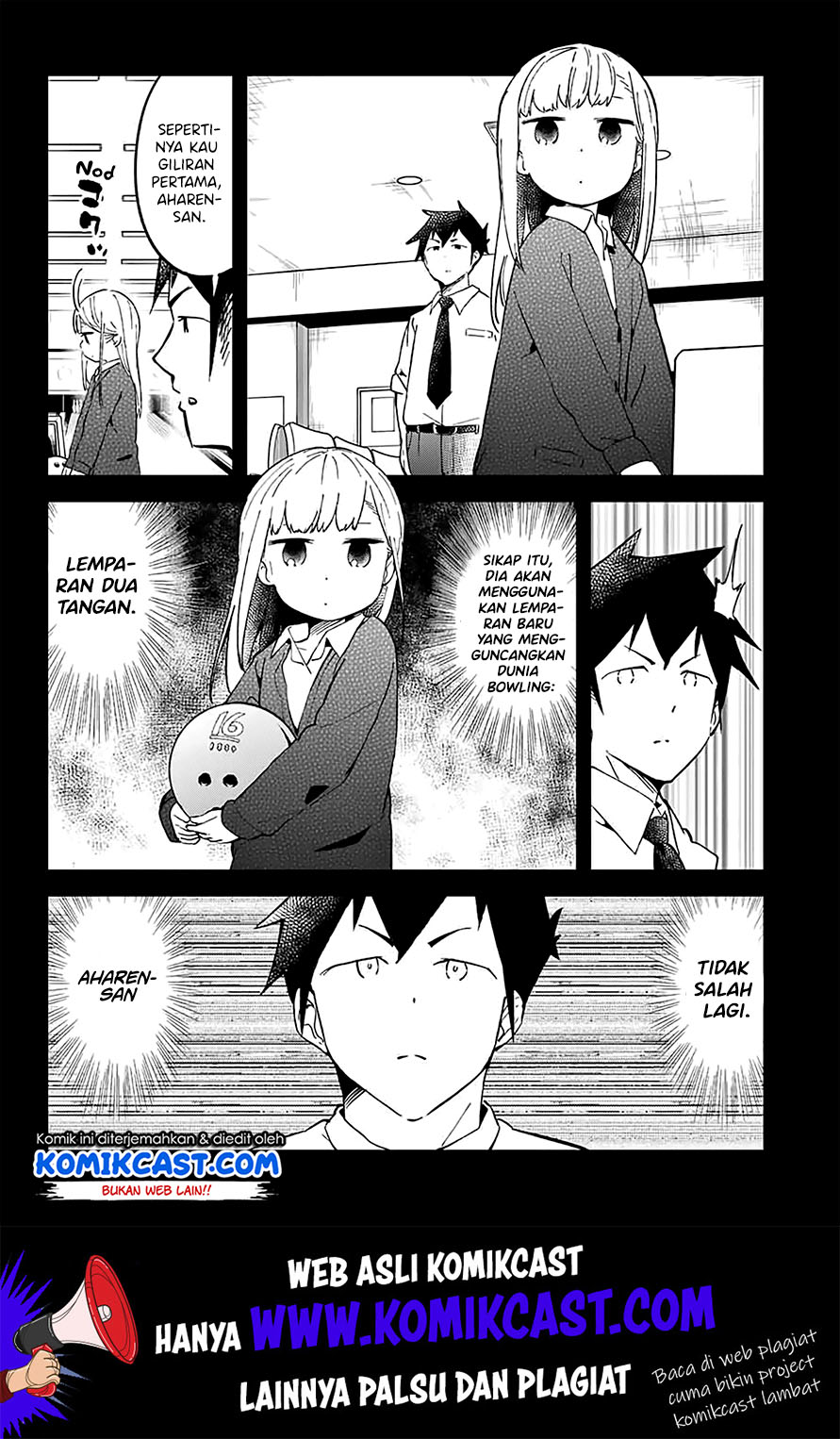 Aharen-san wa Hakarenai Chapter 25.5 Gambar 12