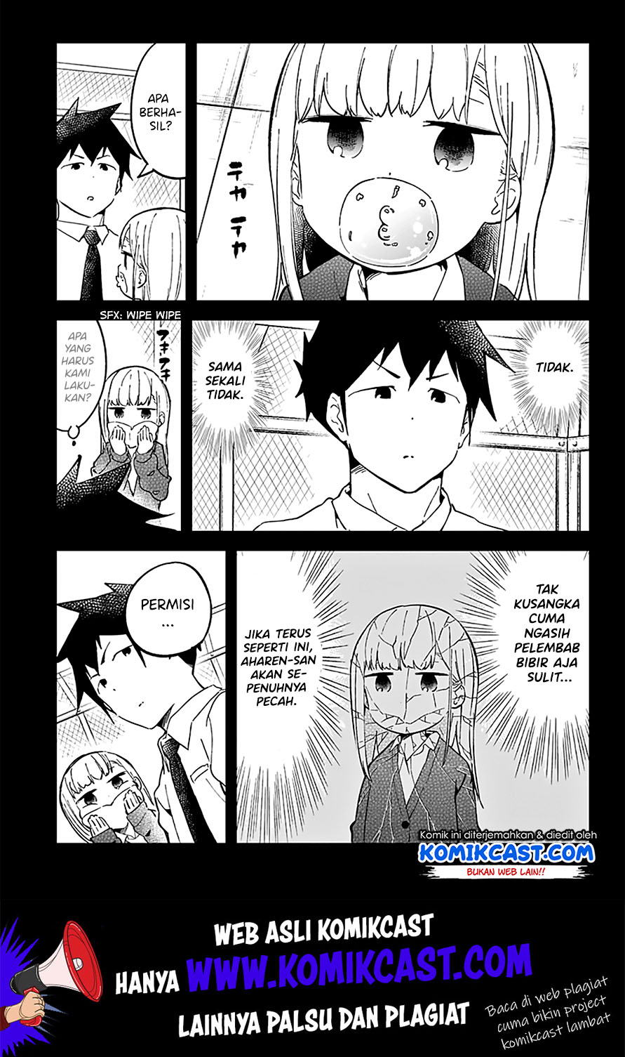 Aharen-san wa Hakarenai Chapter 25 Gambar 10