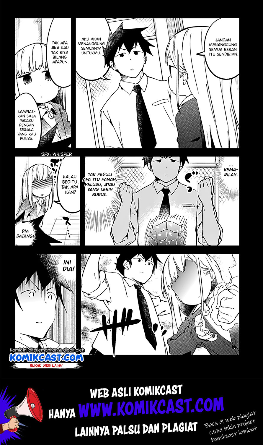 Aharen-san wa Hakarenai Chapter 25 Gambar 7