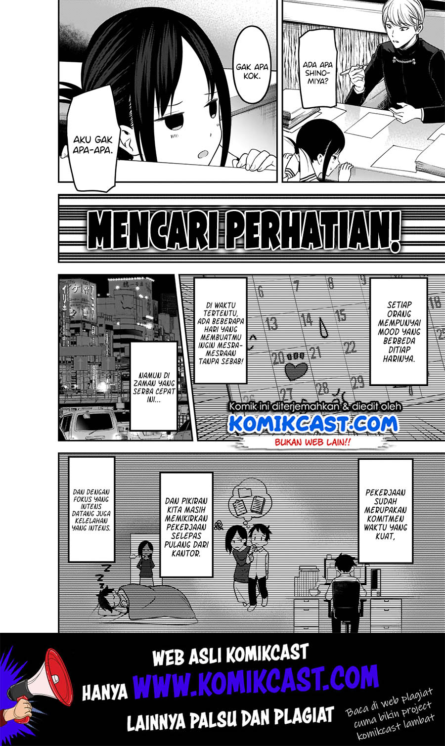 Kaguya-sama wa Kokurasetai – Tensai-tachi no Renai Zunousen Chapter 175 Gambar 10