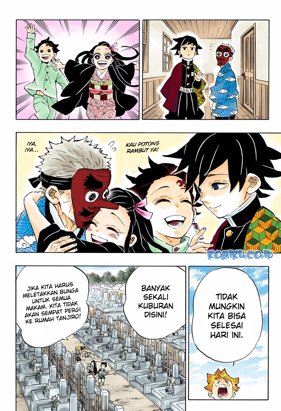 Kimetsu no Yaiba Chapter 204.5 Gambar 25