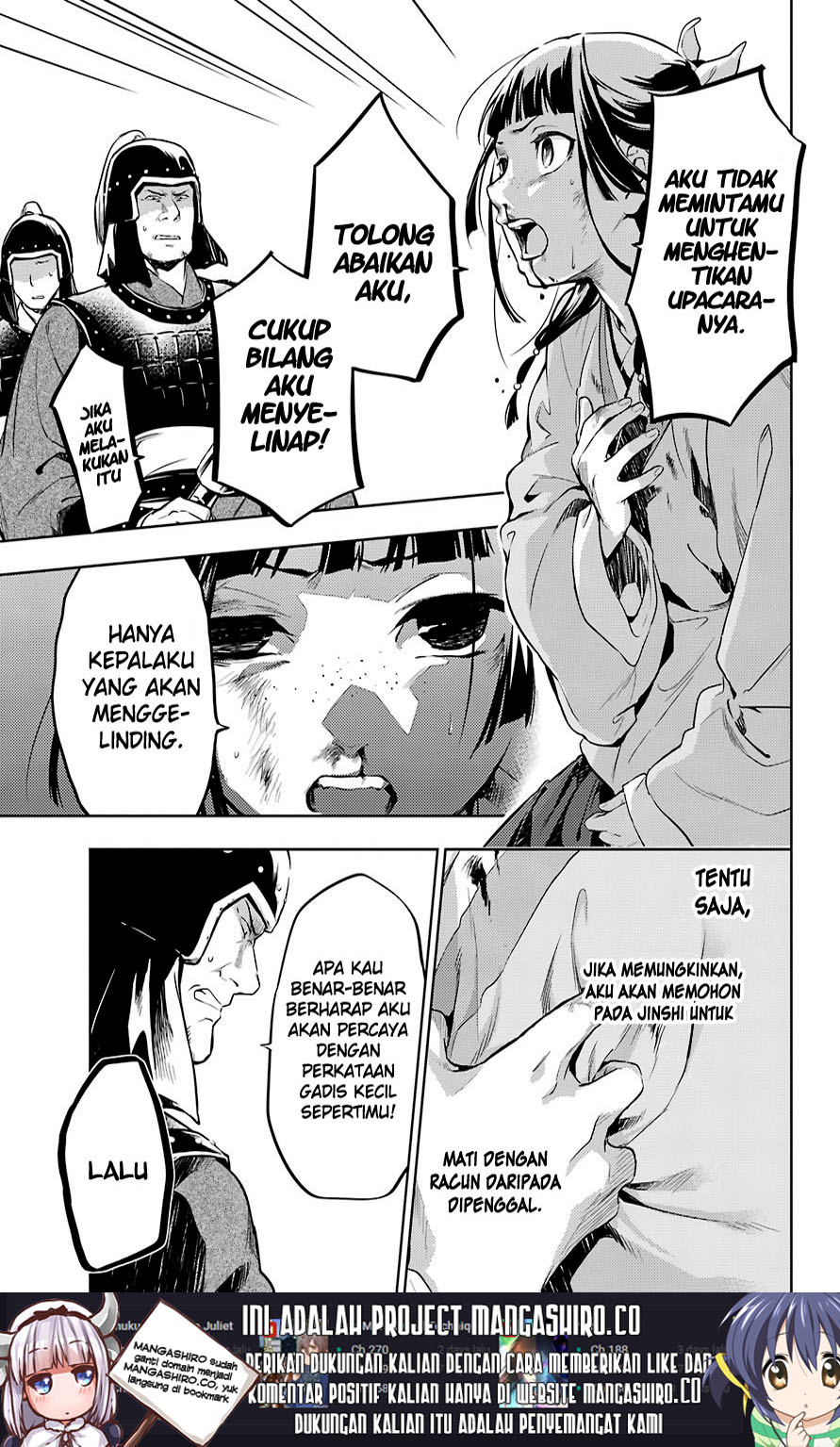 Kusuriya no Hitorigoto Chapter 32 Gambar 20