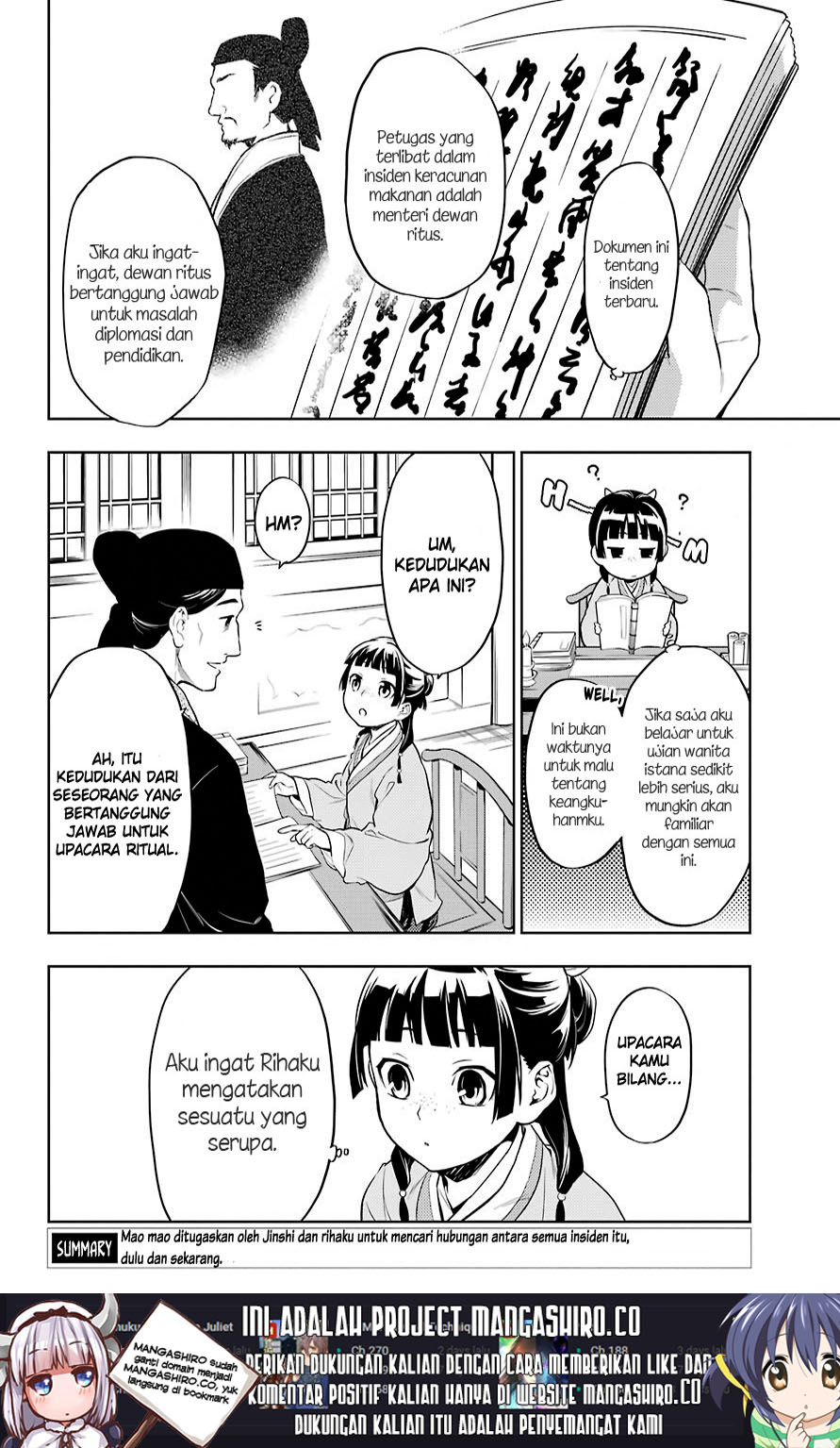 Kusuriya no Hitorigoto Chapter 32 Gambar 5