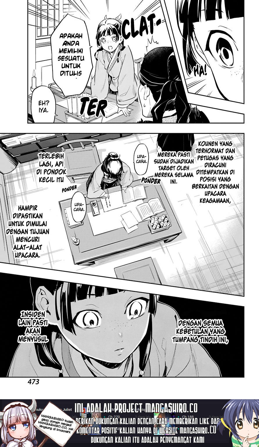 Kusuriya no Hitorigoto Chapter 32 Gambar 6