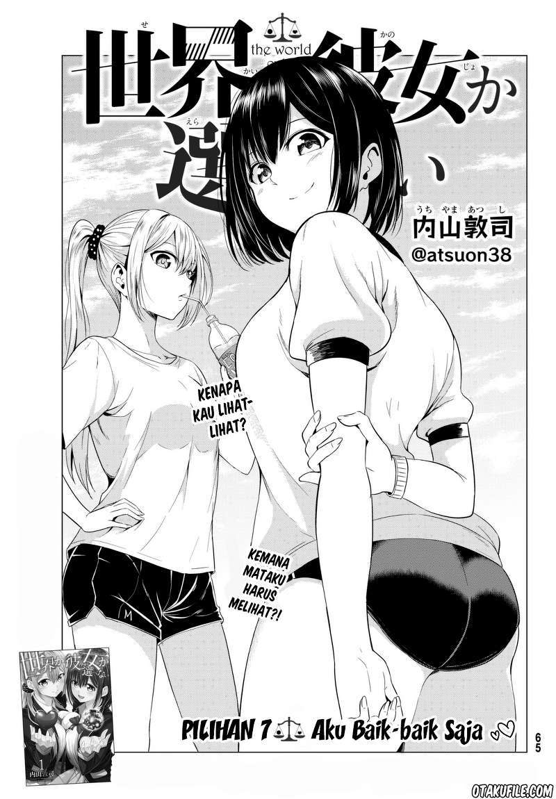 Sekai ka Kanojo ka Erabenai  Chapter 7 Gambar 3