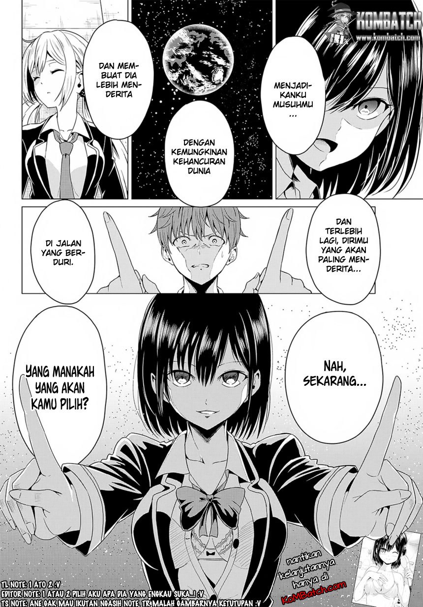 Sekai ka Kanojo ka Erabenai  Chapter 1 Gambar 55