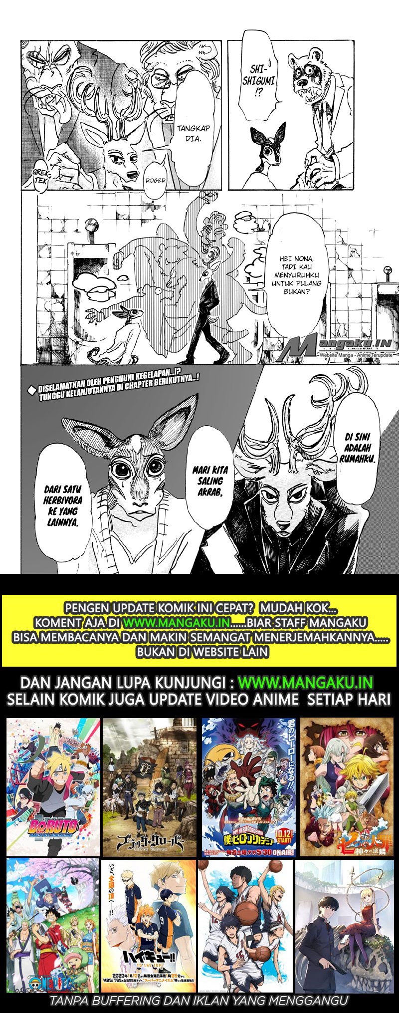 Beastars Chapter 64 Gambar 20