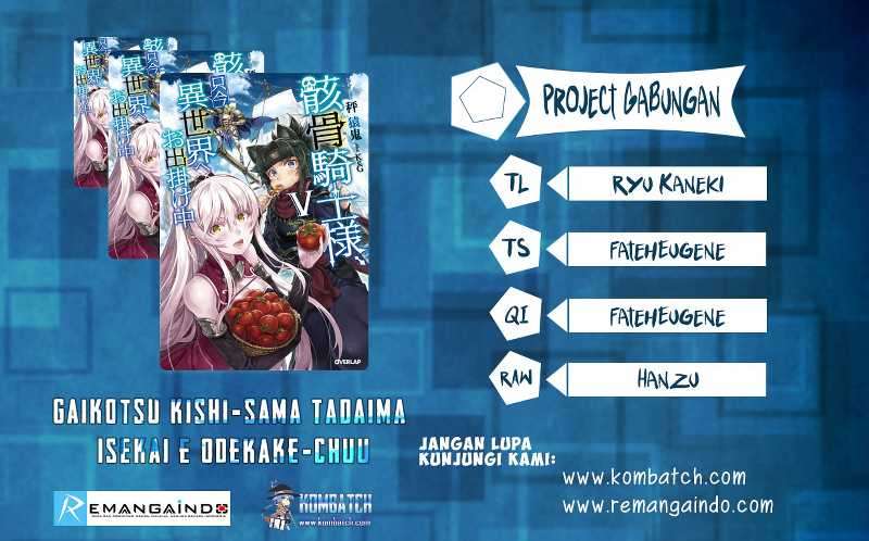 Baca Komik Gaikotsu Kishi-sama, Tadaima Isekai e Odekake-chuu Chapter 2 Gambar 1