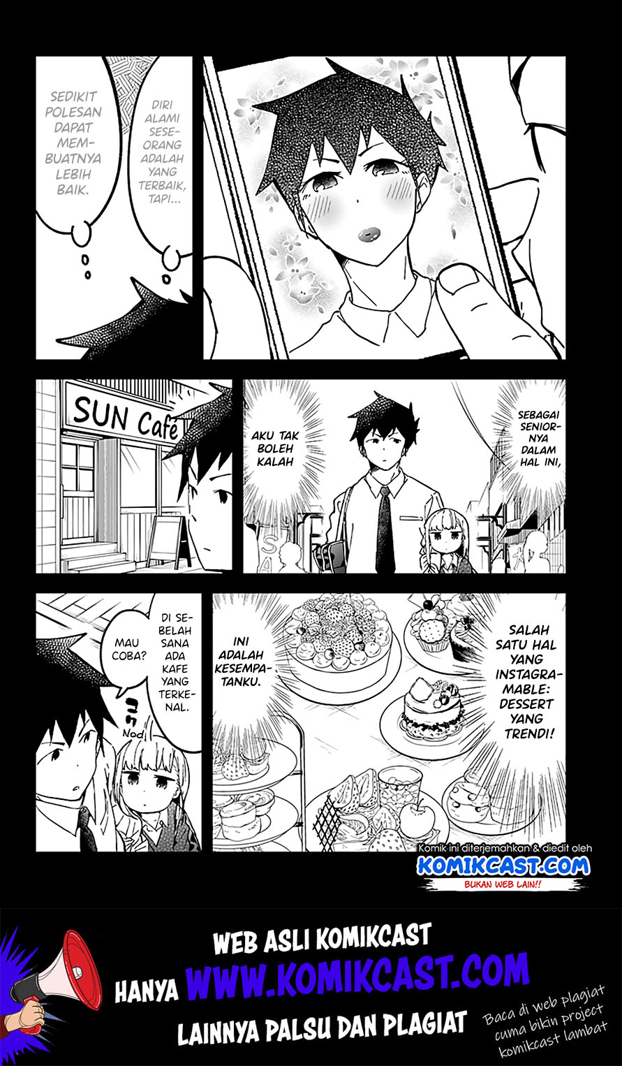 Aharen-san wa Hakarenai Chapter 27 Gambar 11