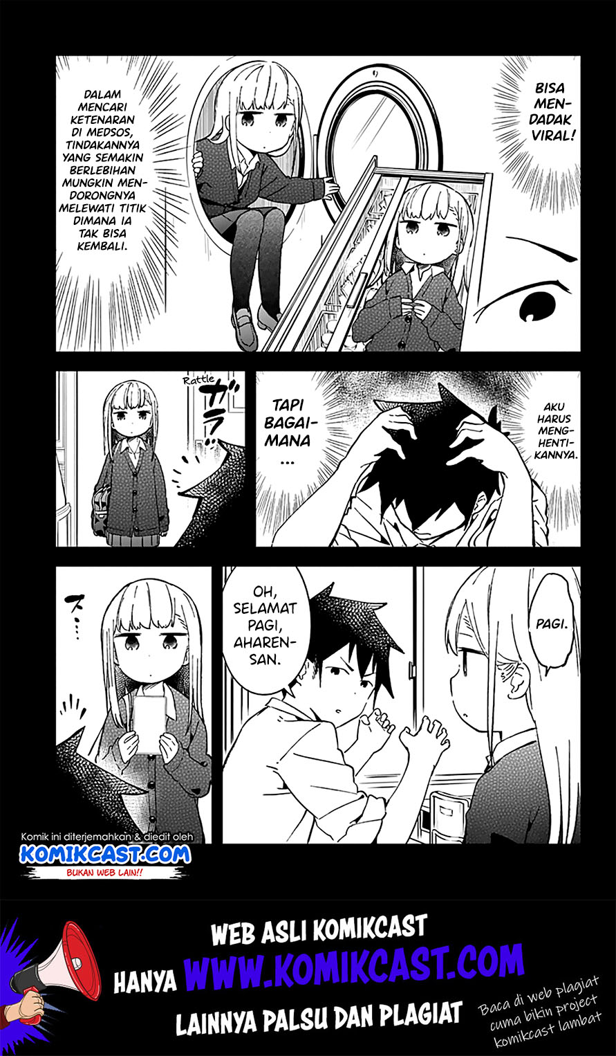 Aharen-san wa Hakarenai Chapter 27 Gambar 16