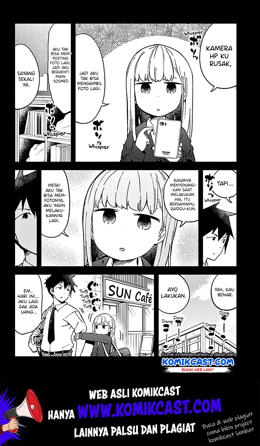 Aharen-san wa Hakarenai Chapter 27 Gambar 17