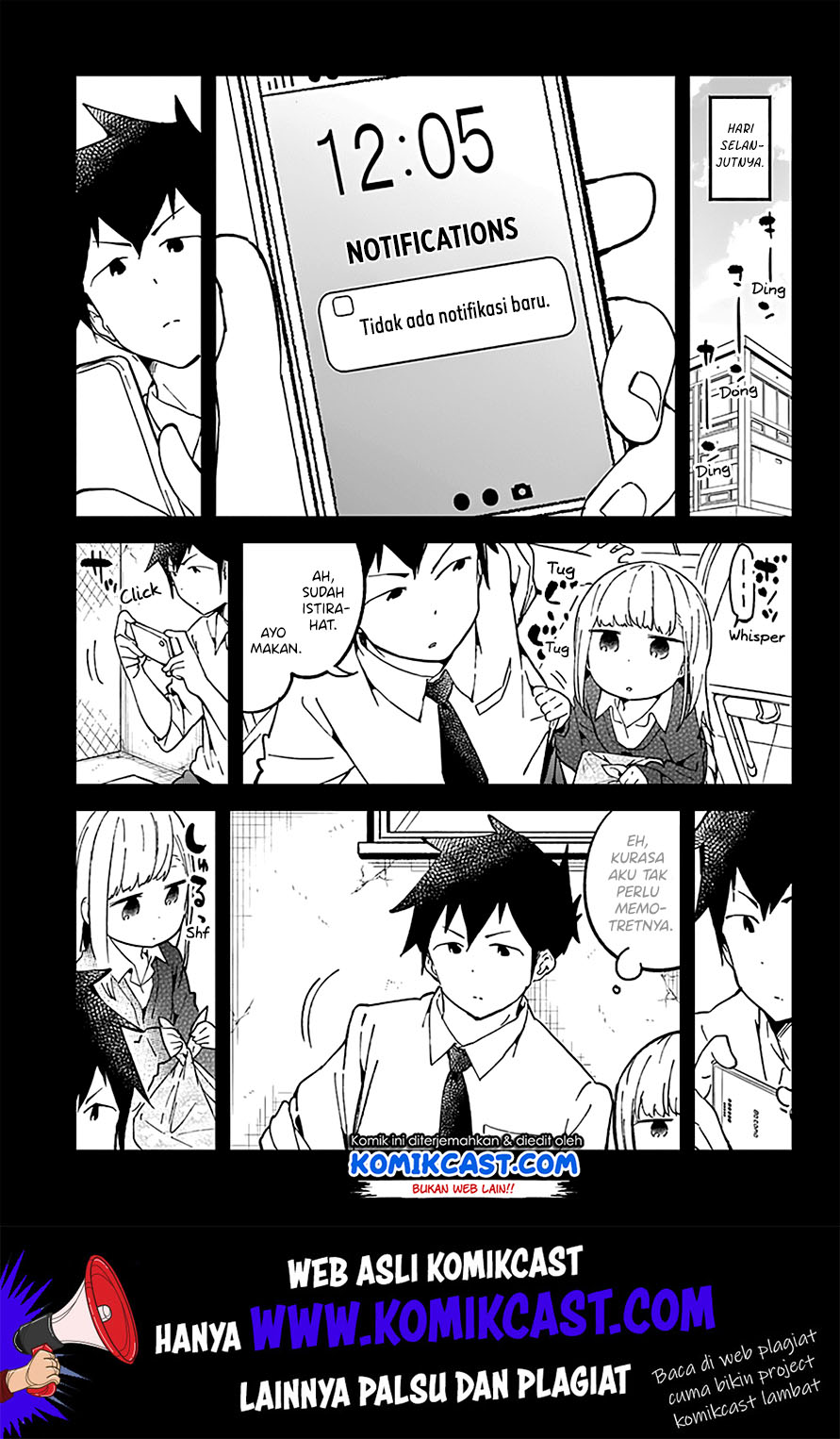 Aharen-san wa Hakarenai Chapter 27 Gambar 8