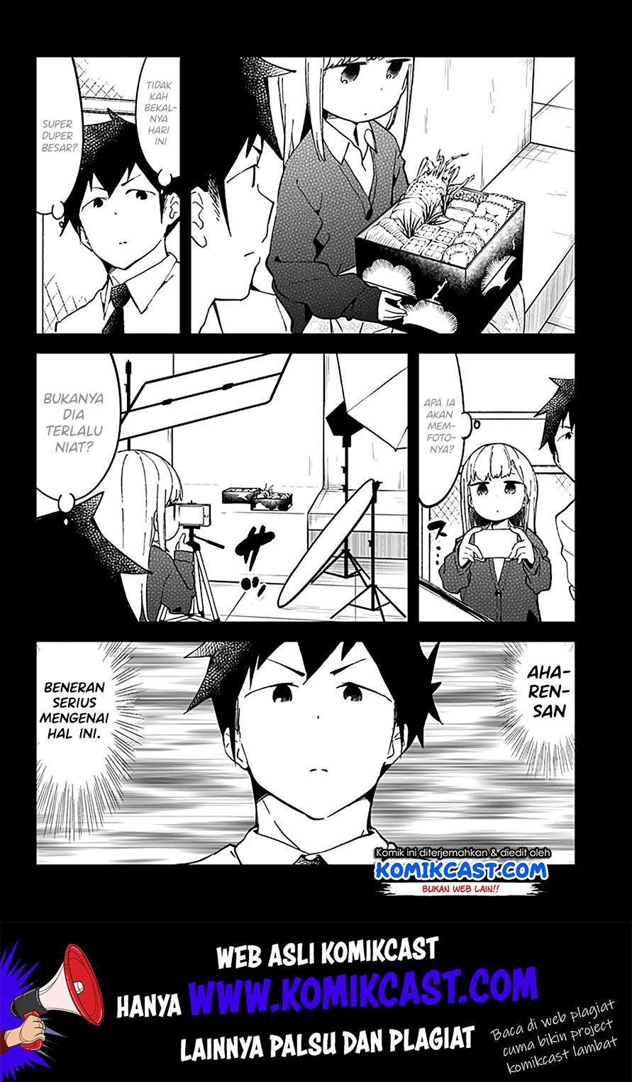 Aharen-san wa Hakarenai Chapter 27 Gambar 9