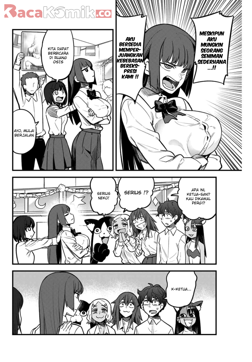 Baca Manga Ijiranaide, Nagatoro-san Chapter 46 Gambar 2