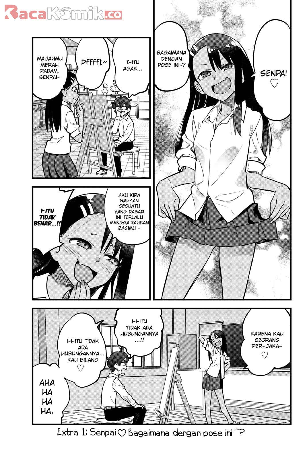 Ijiranaide, Nagatoro-san Chapter 46.5 Gambar 14